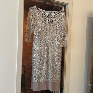 Kay Unger Sequin Dress size 8